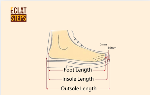 size guide eclatsteps