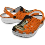 basketball logo clog customized achmed skull orange best selling.webp