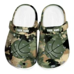basketball logo clog customized camouflage craze green best selling.webp