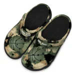 basketball logo clog customized camouflage craze green best selling.webp