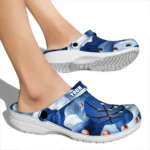 basketball logo clog customized ocean waves blue best selling.webp