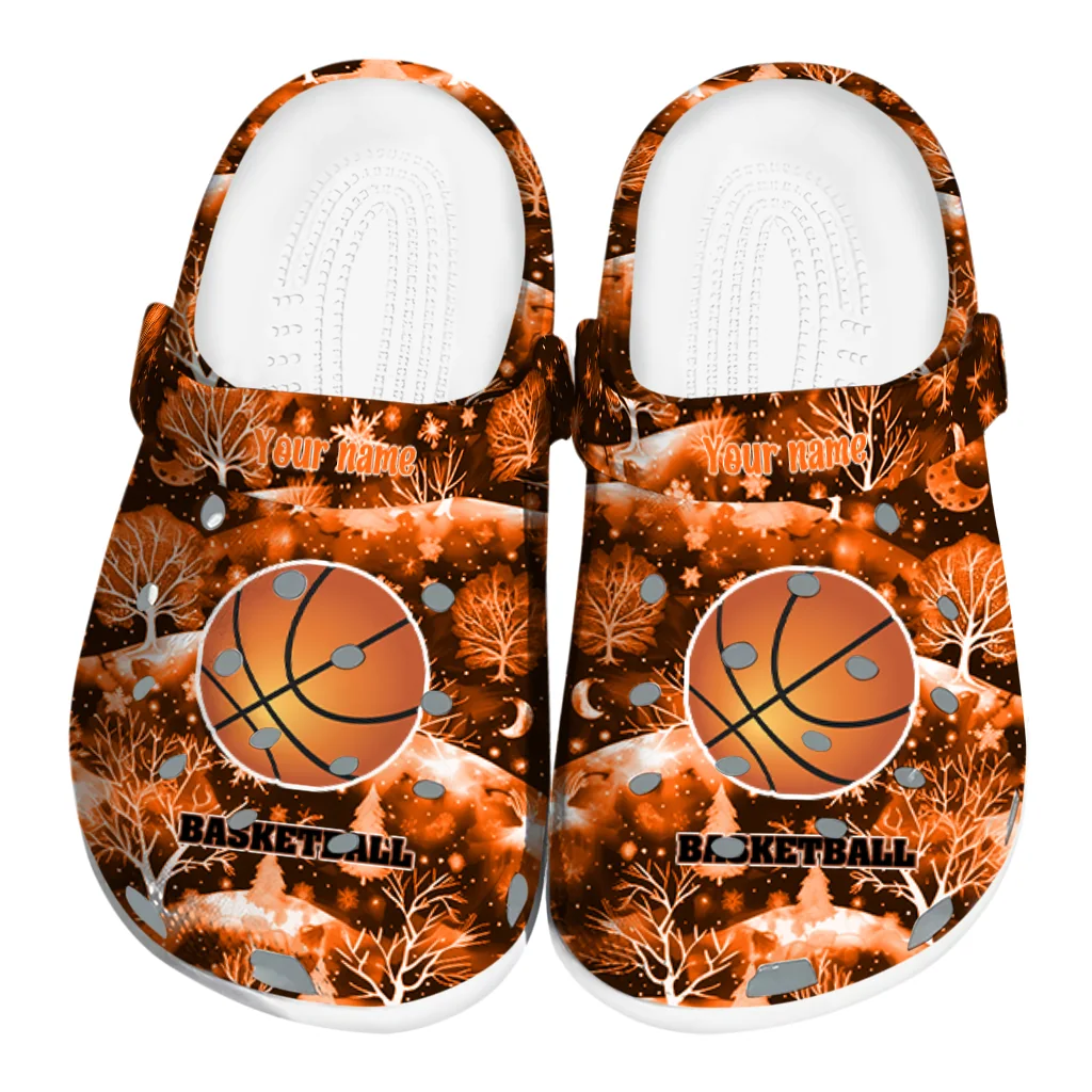 basketball logo clog customized snowy hills orange best selling.webp basketball logo clog customized snowy hills orange best selling.webp