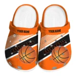 basketball logo clog customized vibrant dual tone orange best selling.webp