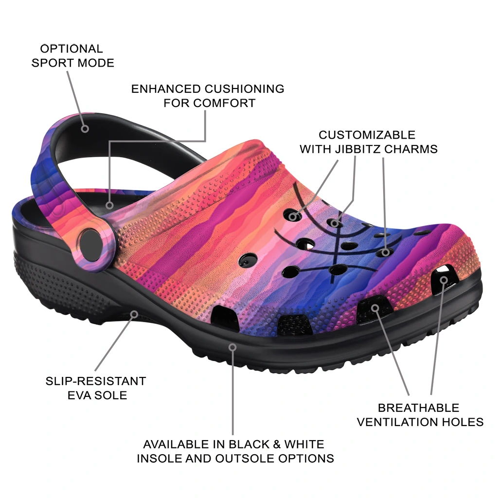 basketball logo clog customized wavy stripes new arrival.webp basketball logo clog customized wavy stripes new arrival.webp