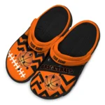 basketball logo clog customized zigzag stripes orange best selling.webp