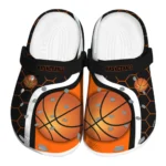 basketball logo clog hexagon grid orange best selling.webp