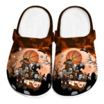 basketball logo clog spooky night orange black best selling.webp