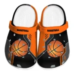 basketball logo clog tech aesthetic orange black best selling.webp