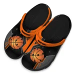 basketball logo clog tech aesthetic orange black best selling.webp