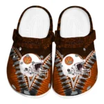 basketball logo clog zipper helmet desgin orange white best selling.webp