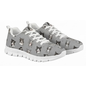 frenchie club sneakers customized french bulldog graphic grey 1.png