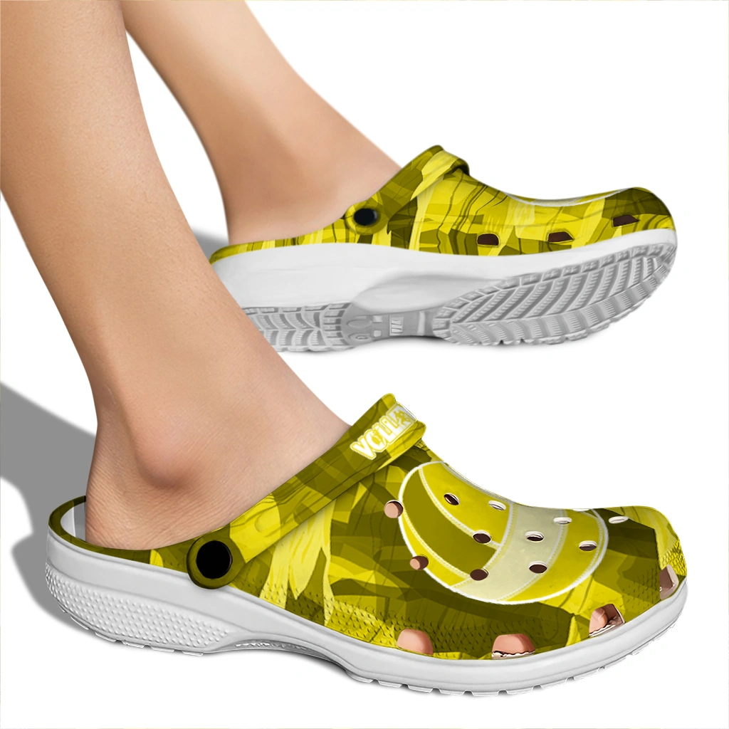 volleyball logo clog canyon layers yellow fashion forward.webp volleyball logo clog canyon layers yellow fashion forward.webp