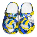 volleyball logo clog cloud splash yellow best selling.webp