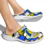 volleyball logo clog cloud splash yellow best selling.webp
