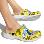 volleyball logo clog custom camo print yellow best selling.webp