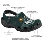 volleyball logo clog custom deer nightscape best selling.webp