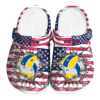volleyball logo clog custom freedom splinter red blue best selling.webp