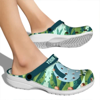 volleyball logo clog custom hills illustration fashion forward.webp