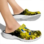 volleyball logo clog custom jack skellington yellow black best selling.webp