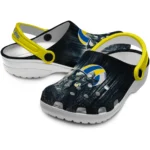 volleyball logo clog custom jason voorhees yellow black best selling.webp