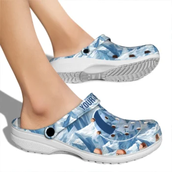 volleyball logo clog custom mountain artwork fashion forward.webp