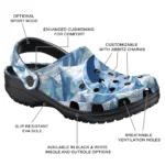 volleyball logo clog custom mountain artwork best selling.webp