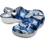 volleyball logo clog custom ocean waves blue best selling.webp