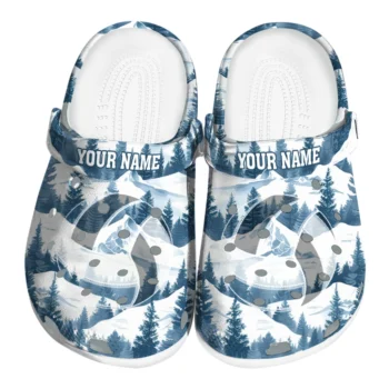 volleyball logo clog custom snowy mountains best selling.webp