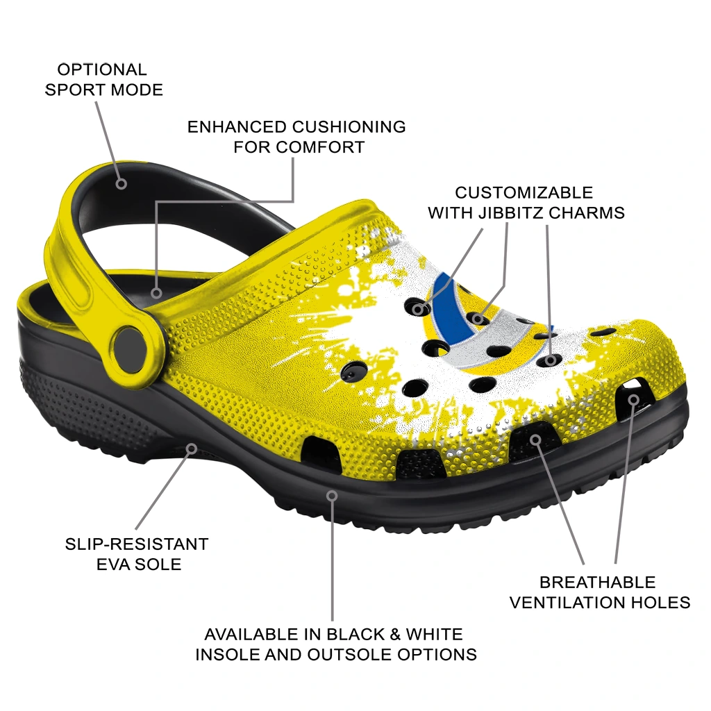 volleyball logo clog custom splatter background yellow white new arrival.webp volleyball logo clog custom splatter background yellow white new arrival.webp