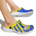 volleyball logo clog custom star spangled graphic gray best selling.webp