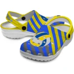 volleyball logo clog custom star spangled graphic gray best selling.webp