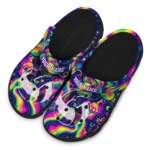 volleyball logo clog custom swirling mushrooms best selling.webp