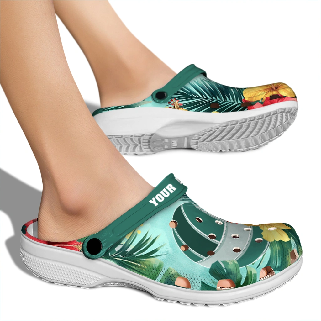 volleyball logo clog custom tropical vibes green fashion forward.webp volleyball logo clog custom tropical vibes green fashion forward.webp