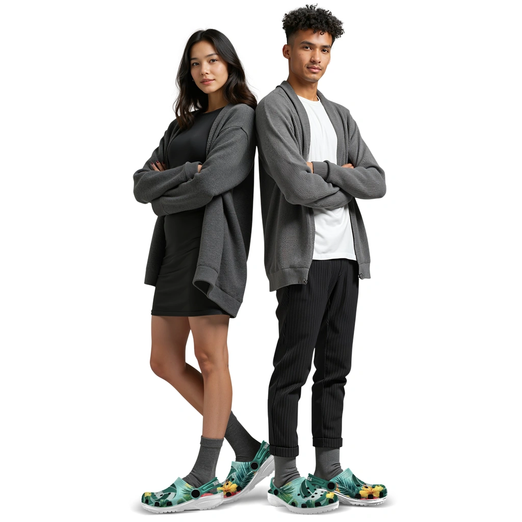 volleyball logo clog custom tropical vibes green top rated.webp volleyball logo clog custom tropical vibes green top rated.webp