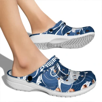 volleyball logo clog custom wave flow fashion forward.webp