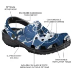 volleyball logo clog custom wave flow best selling.webp