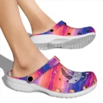 volleyball logo clog custom wavy stripes best selling.webp