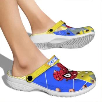 volleyball logo clog geometric background yellow fashion forward.webp