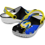 volleyball logo clog tech aesthetic yellow black best selling.webp