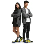 volleyball logo clog tech aesthetic yellow black best selling.webp